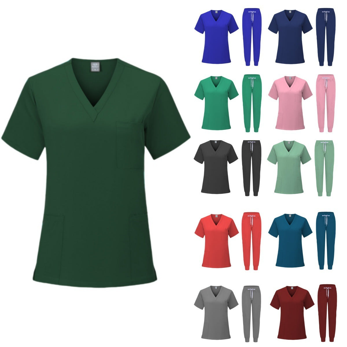 Women Nurse Uniform Jogger Suit