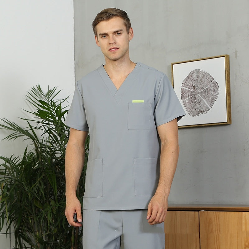 Scrubs Medical Uniform Women and Man Scrubs Set