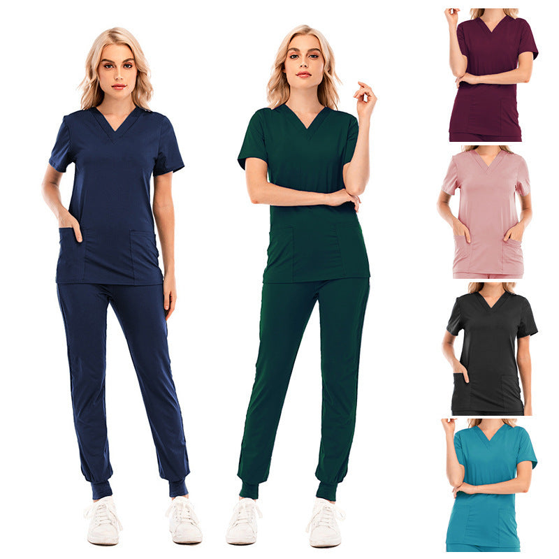 Scrubs Set Jogger Suit Stretch Top & Pants