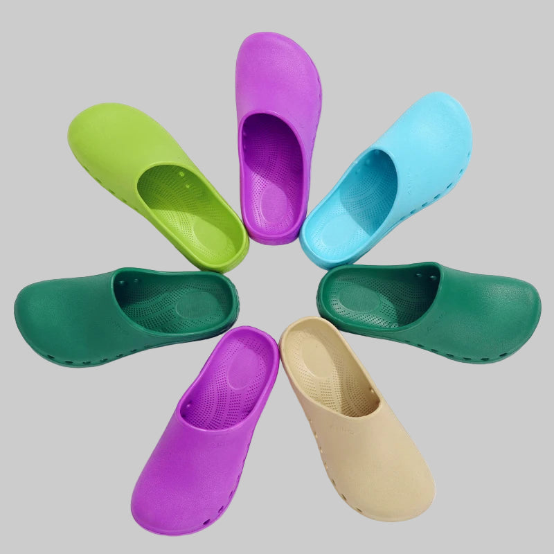 Soft Doctors Nurses Shoes Hospital Clog Slipper Shoes for Long Standing