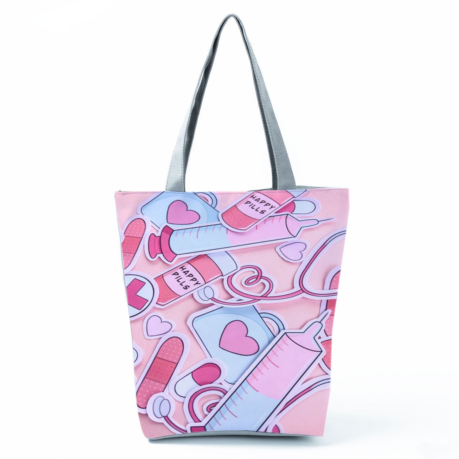Medical Print Ladies Shoulder Bag Large Capacity - Mothscrubs