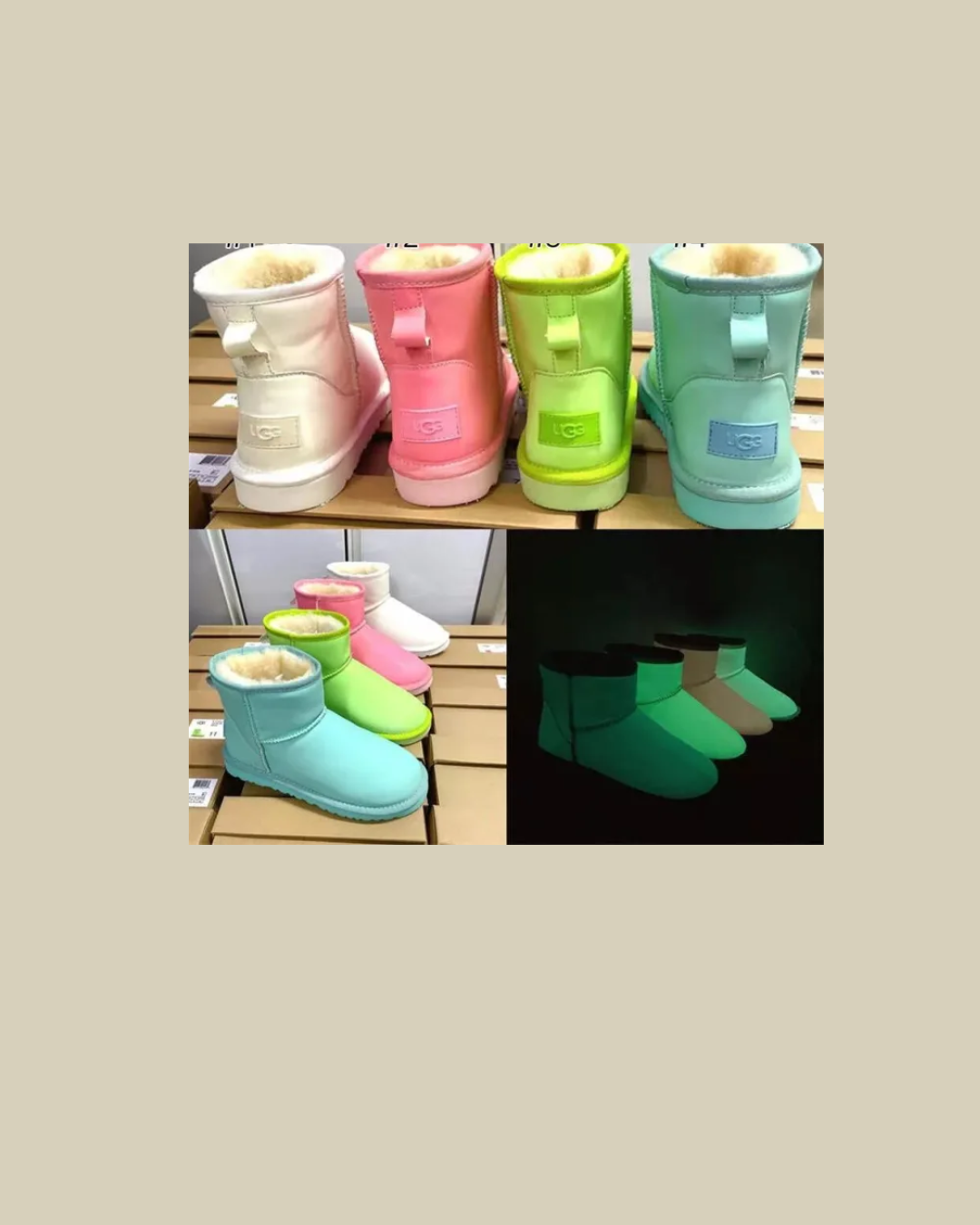 Women's  Box fur Boots