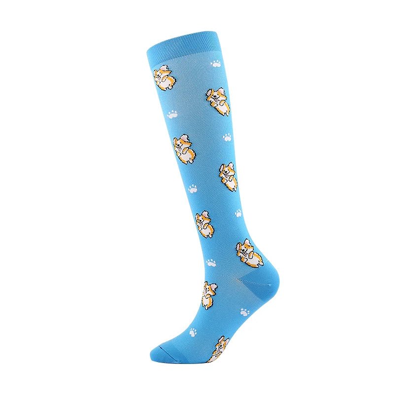 Compression Socks Medical Nusing Edema Diabetes Varicose Veins Women Men Cycling Socks 20 - 30 MmHg Sports Stockings - Mothscrubs