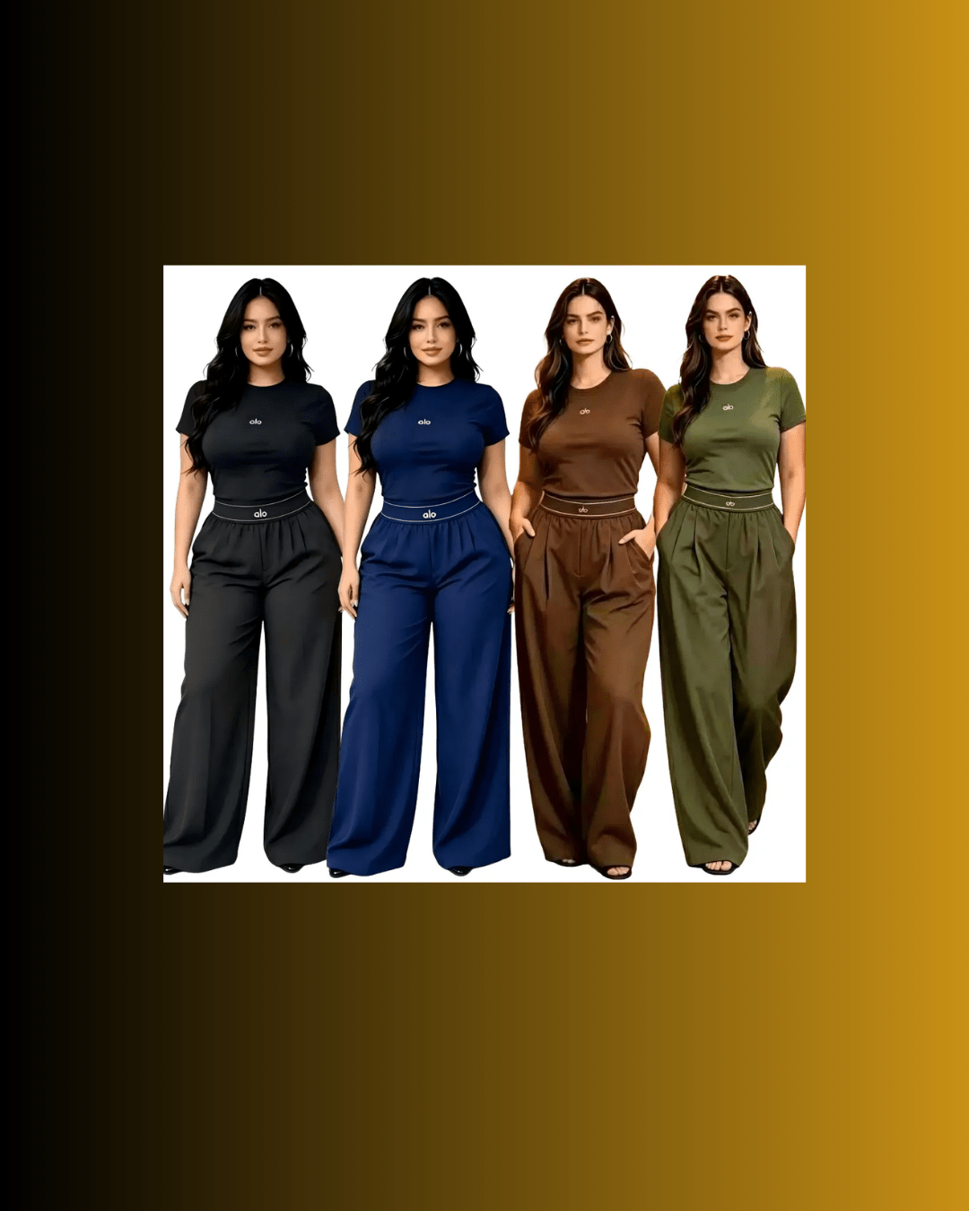 Fashion two-piece loungewear Set - Mothscrubs