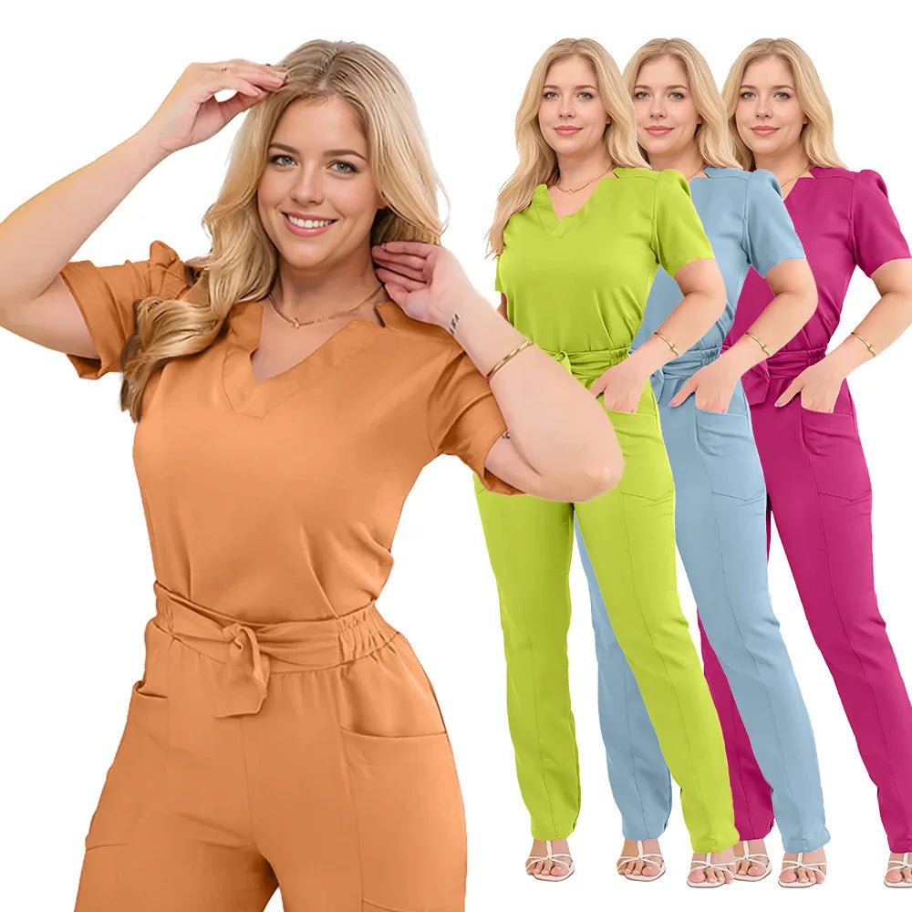 Surgical Uniforms Woman Scrubs Nursing Clinical Hospital Medical - Mothscrubs
